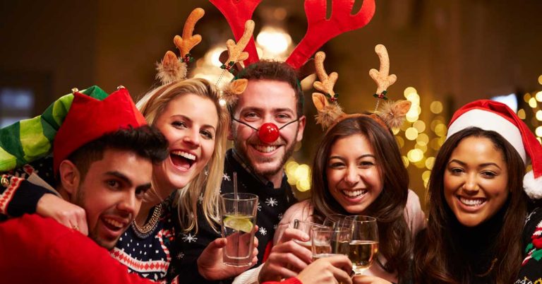 the business travel christmas party